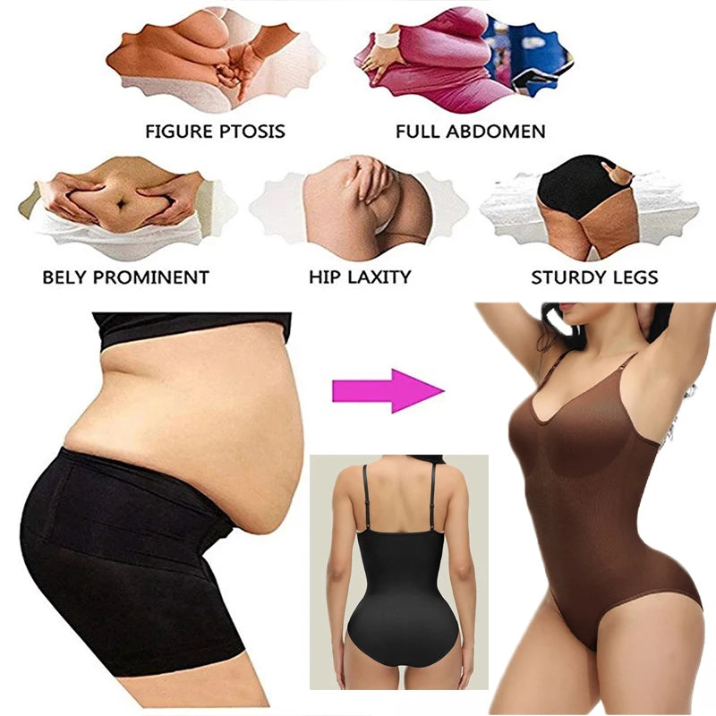 Adjustable Shapewear Bodysuit